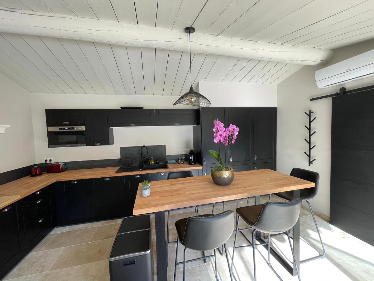 Fuvolea, Maison De Vacances A 15 Min Du Centre D'Aix-En-Provence, Piscine Chauffee En Saison - Jardin - Parking Prive Gratuit Fuveau Exterior foto